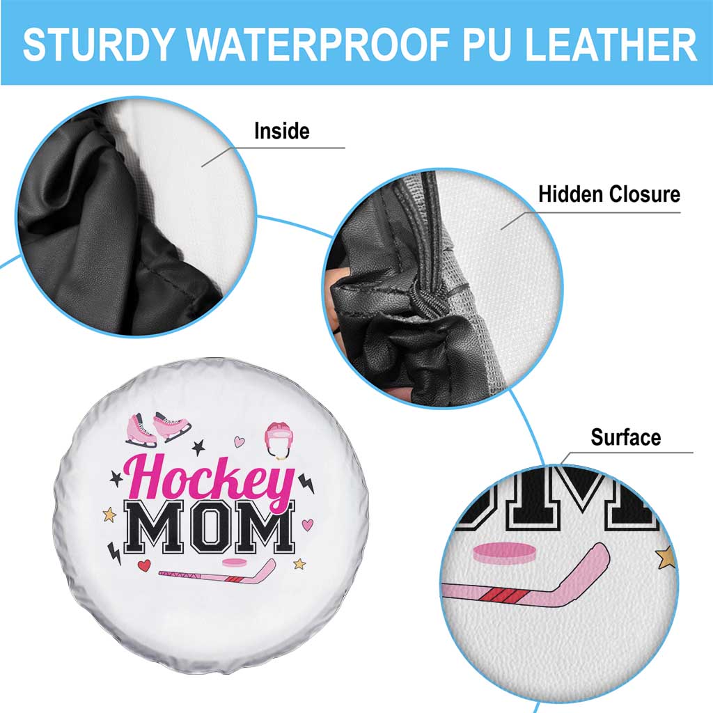 Proud Hockey Mom Spare Tire Cover Ice Hockey Supporter Gift TS12 Print Your Wear