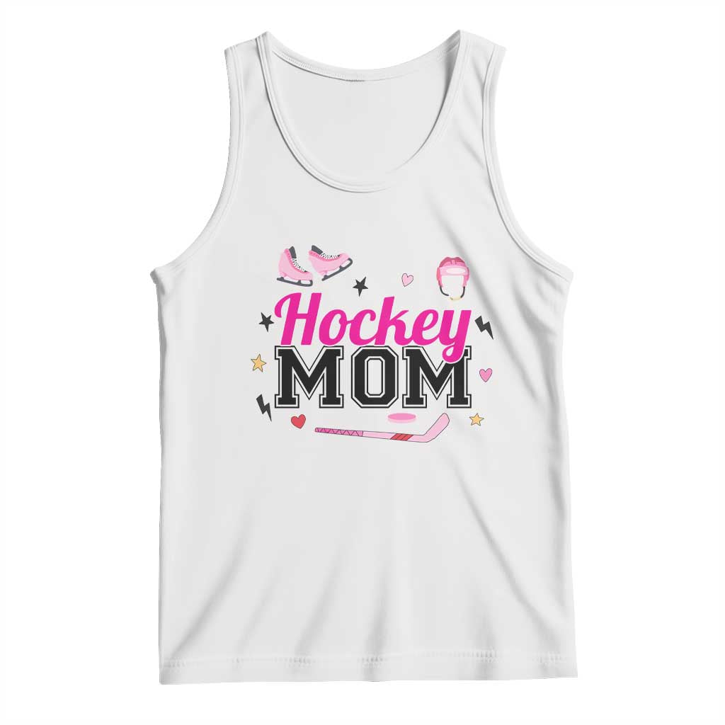 Proud Hockey Mom Tank Top Ice Hockey Supporter Gift TS12 White Print Your Wear
