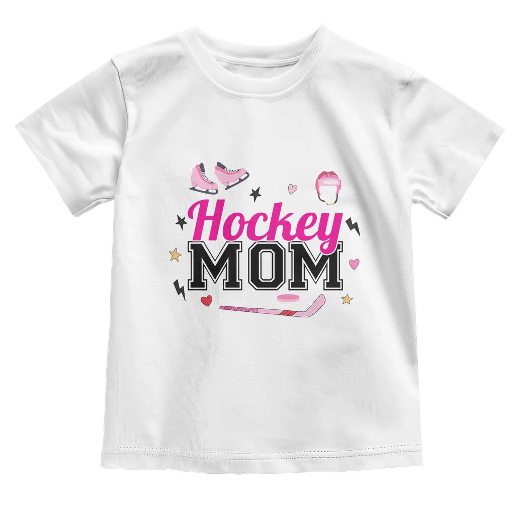 Proud Hockey Mom Toddler T Shirt Ice Hockey Supporter Gift TS12 White Print Your Wear