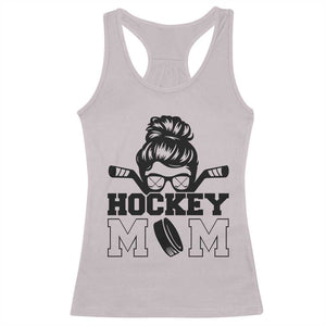 Funny Hockey Mom Quote Racerback Tank Top Gift For Hockey Lovers TS12 Ice Gray Print Your Wear