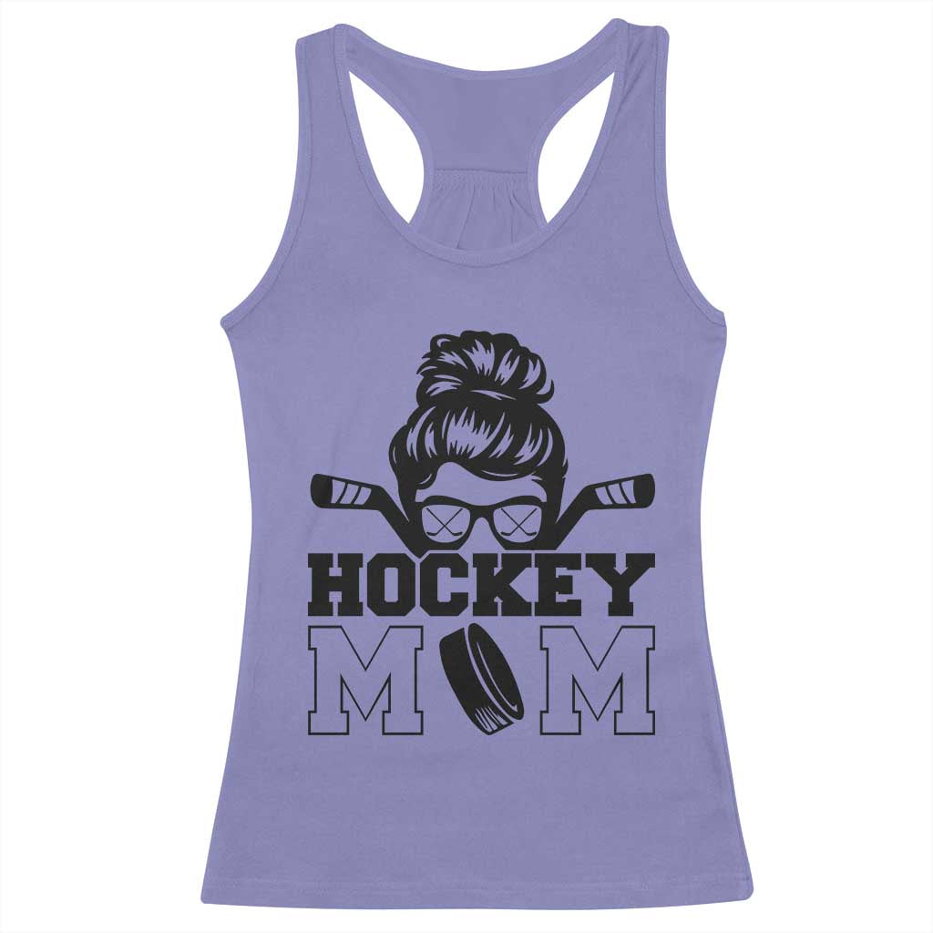 Funny Hockey Mom Quote Racerback Tank Top Gift For Hockey Lovers TS12 Violet Print Your Wear