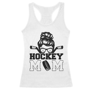 Funny Hockey Mom Quote Racerback Tank Top Gift For Hockey Lovers TS12 White Print Your Wear