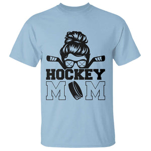 Funny Hockey Mom Quote T Shirt Gift For Hockey Lovers TS12 Light Blue Print Your Wear