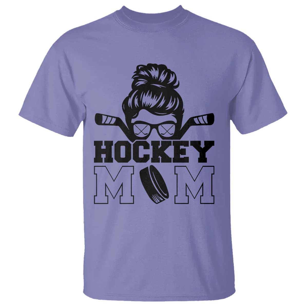 Funny Hockey Mom Quote T Shirt Gift For Hockey Lovers TS12 Violet Print Your Wear