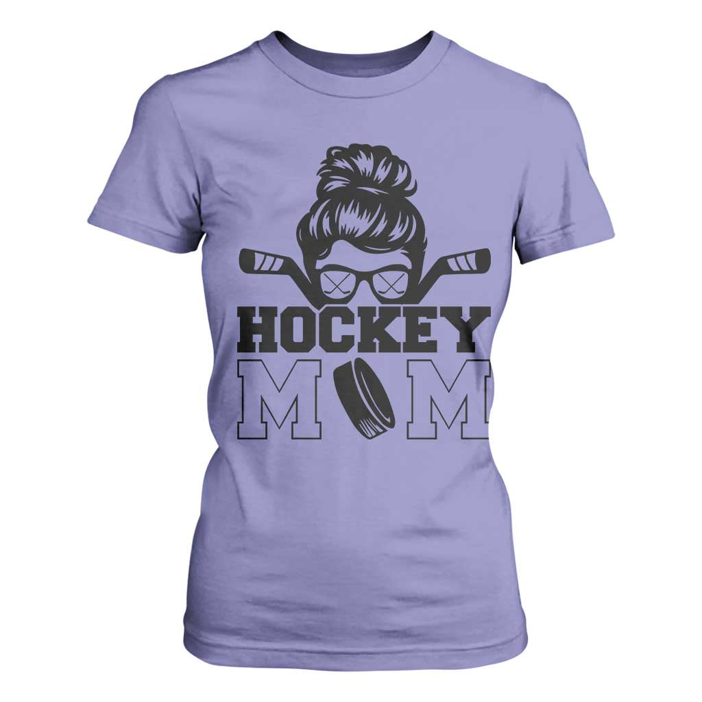 Funny Hockey Mom Quote T Shirt For Women Gift For Hockey Lovers TS12 Violet Print Your Wear
