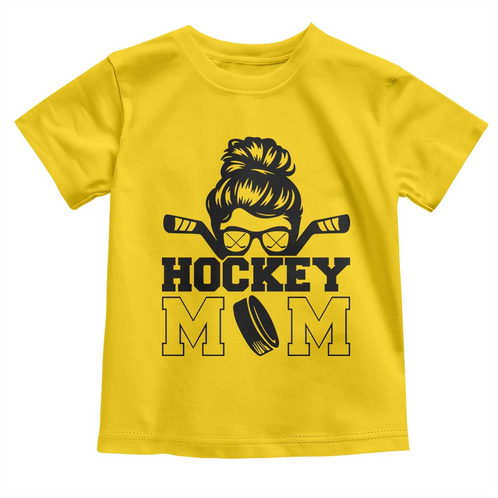 Funny Hockey Mom Quote Toddler T Shirt Gift For Hockey Lovers TS12 Daisy Print Your Wear