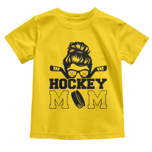 Funny Hockey Mom Quote Toddler T Shirt Gift For Hockey Lovers TS12 Daisy Print Your Wear