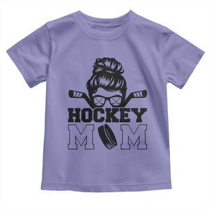 Funny Hockey Mom Quote Toddler T Shirt Gift For Hockey Lovers TS12 Violet Print Your Wear