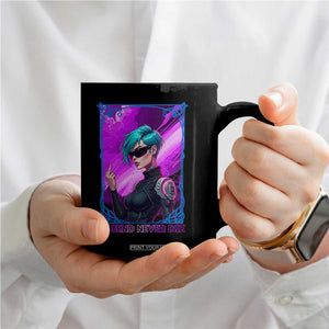 Cyberpunk Girl Legend Never Die Coffee Mug Gaming Aesthetic Gift TS12 Print Your Wear