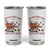 No Kings Only Santa Tumbler Cup Funny Christmas Parody Gift - Print Your Wear