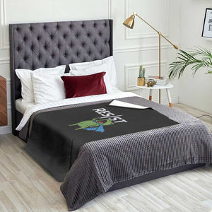 Resist Frog Warrior Throw Blanket Funny Rebel Meme Gift TS12 Print Your Wear
