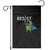 Resist Frog Warrior Garden Flag Funny Rebel Meme Gift - Print Your Wear