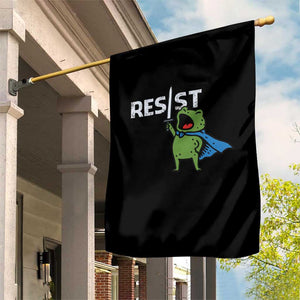 Resist Frog Warrior Garden Flag Funny Rebel Meme Gift TS12 Print Your Wear