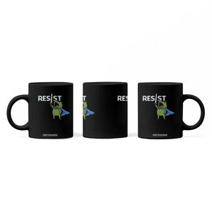 Resist Frog Warrior Coffee Mug Funny Rebel Meme Gift TS12 Print Your Wear