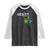 Resist Frog Warrior Raglan Shirt Funny Rebel Meme Gift - Print Your Wear
