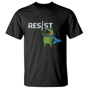 Resist Frog Warrior T Shirt Funny Rebel Meme Gift TS12 Black Print Your Wear