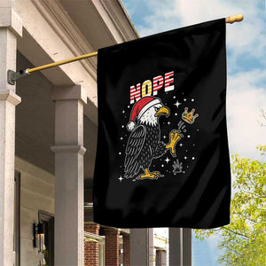 Funny Eagle No Kings In America Christmas 2025 Garden Flag - Print Your Wear