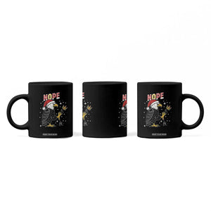 Funny Eagle No Kings In America Christmas 2025 Coffee Mug - Print Your Wear
