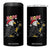 Funny Eagle No Kings In America Christmas 2025 4 in 1 Can Cooler Tumbler - Print Your Wear