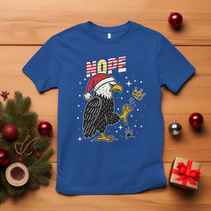 Funny Eagle No Kings In America Christmas 2025 T Shirt TS12 Royal Blue Print Your Wear