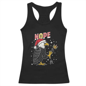 Funny Eagle No Kings In America Christmas 2025 Racerback Tank Top - Print Your Wear