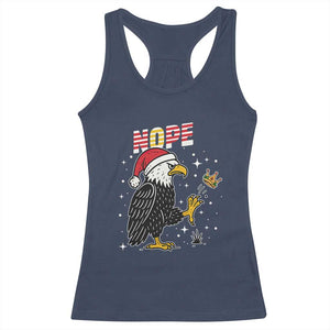 Funny Eagle No Kings In America Christmas 2025 Racerback Tank Top - Print Your Wear