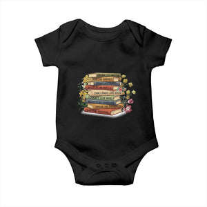 Black History Leaders Book Baby Onesie African American Teachers TS12 Black Print Your Wear