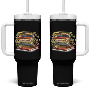Black History Leaders Book Tumbler With Handle African American Teachers TS12 One Size: 40 oz Black Print Your Wear