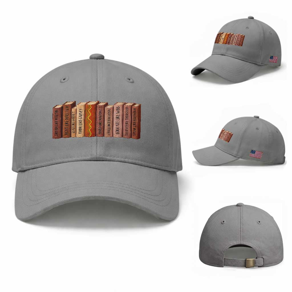 African American Teachers Gift Baseball Cap Black History Leaders Book TS12 Baseball Cap Universal Fit Sport Gray Print Your Wear