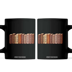 African American Teachers Gift Coffee Mug Black History Leaders Book TS12 Black Print Your Wear