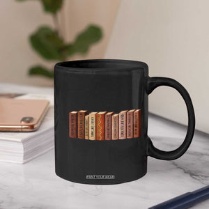 African American Teachers Gift Coffee Mug Black History Leaders Book TS12 Print Your Wear