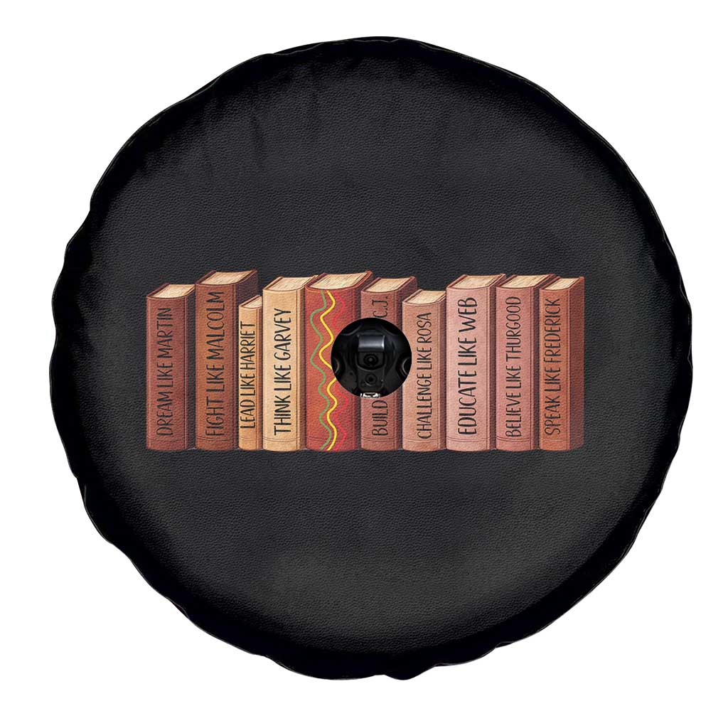 African American Teachers Gift Spare Tire Cover Black History Leaders Book TS12 Print Your Wear