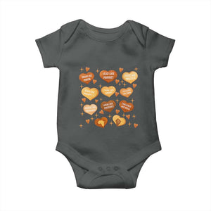 Black History Leaders Baby Onesie African American Teachers Pride TS12 Dark Heather Print Your Wear