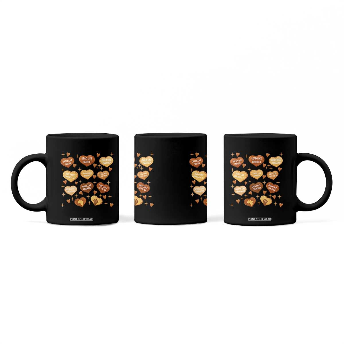 Black History Leaders Coffee Mug African American Teachers Pride TS12 Print Your Wear