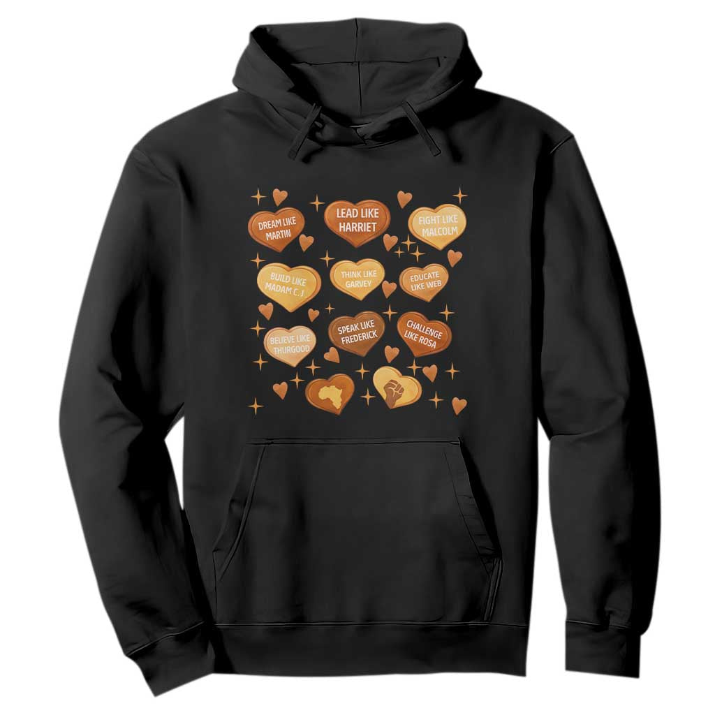 Black History Leaders Hoodie African American Teachers Pride TS12 Black Print Your Wear