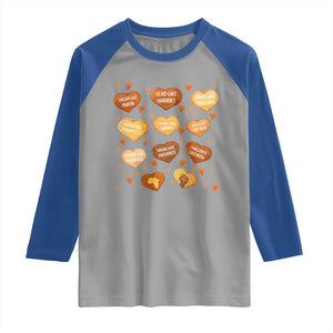 Black History Leaders Raglan Shirt African American Teachers Pride TS12 Sport Gray Royal Print Your Wear