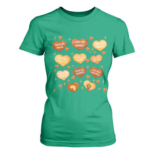 Black History Leaders T Shirt For Women African American Teachers Pride TS12 Irish Green Print Your Wear