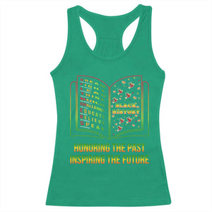 Black History Leaders Book Racerback Tank Top African American History For Teachers TS12 Irish Green Print Your Wear