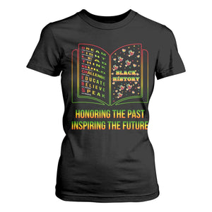 Black History Leaders Book T Shirt For Women African American History For Teachers TS12 Black Print Your Wear