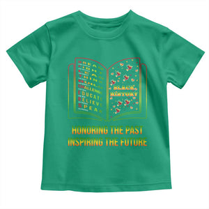 Black History Leaders Book Toddler T Shirt African American History For Teachers TS12 Irish Green Print Your Wear