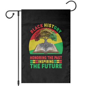 Black History Honoring The Past Inspiring The Future Garden Flag African American Pride TS12 Black Print Your Wear