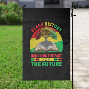 Black History Honoring The Past Inspiring The Future Garden Flag African American Pride TS12 Print Your Wear