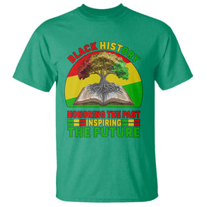 Black History Honoring The Past Inspiring The Future T Shirt African American Pride TS12 Irish Green Print Your Wear