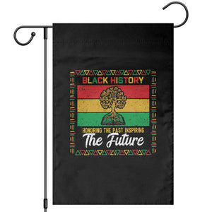 Black History Month Garden Flag Honoring The Past Inspiring The Future TS12 Black Print Your Wear