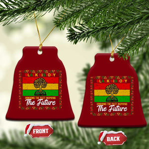 Black History Month Ceramic Ornament Honoring The Past Inspiring The Future TS12 Print Your Wear