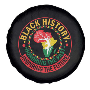 Inspiring The Future Honoring The Past Spare Tire Cover African American Heritage TS12 Print Your Wear