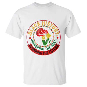 Inspiring The Future Honoring The Past T Shirt African American Heritage TS12 White Print Your Wear