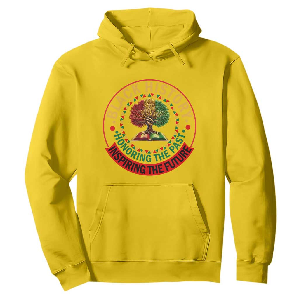 Black History Month Quote Hoodie Honoring The Past Inspiring The Future Gift TS12 Daisy Print Your Wear