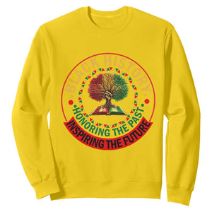 Black History Month Quote Sweatshirt Honoring The Past Inspiring The Future Gift TS12 Daisy Print Your Wear