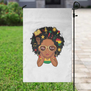 My Roots Black History Culture Pride Garden Flag African American Heritage TS12 Print Your Wear